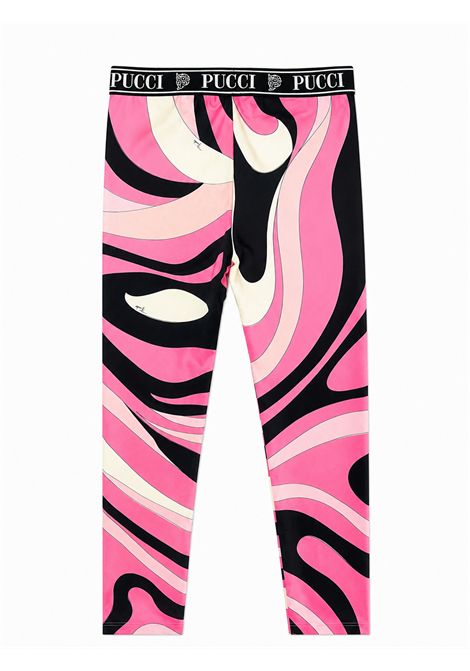 Leggings con stampa EMILIO PUCCI | PZ6B81 Z4191515MA